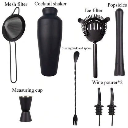 Cocktail Shaker Set, Bar Set Cocktail Mixing Drink Making Set, Professional Bar Tools and Home Beverage Bar Tools, Bartender Set